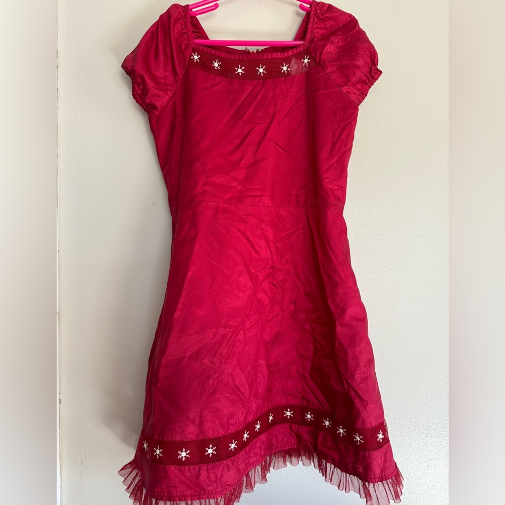 Vintage American Girl Holiday Dress size 8